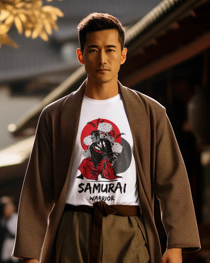 Samurai Regular Black T-Shirt