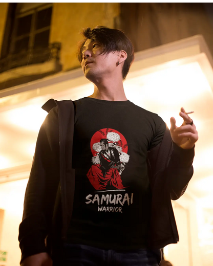 Samurai Regular Black T-Shirt