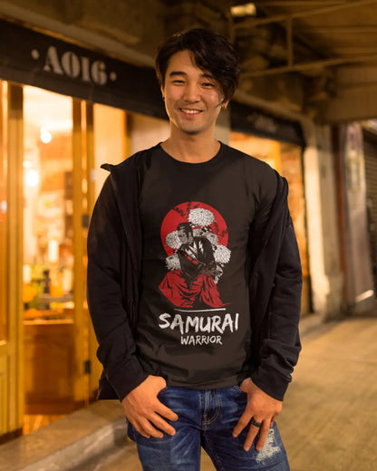 Samurai Regular Black T-Shirt