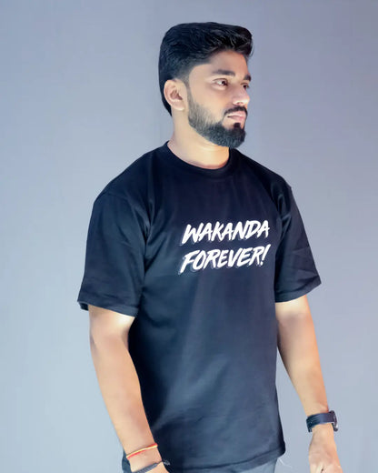 Hulk, Venom and Wakanda Forever Oversized T-Shirt Combo